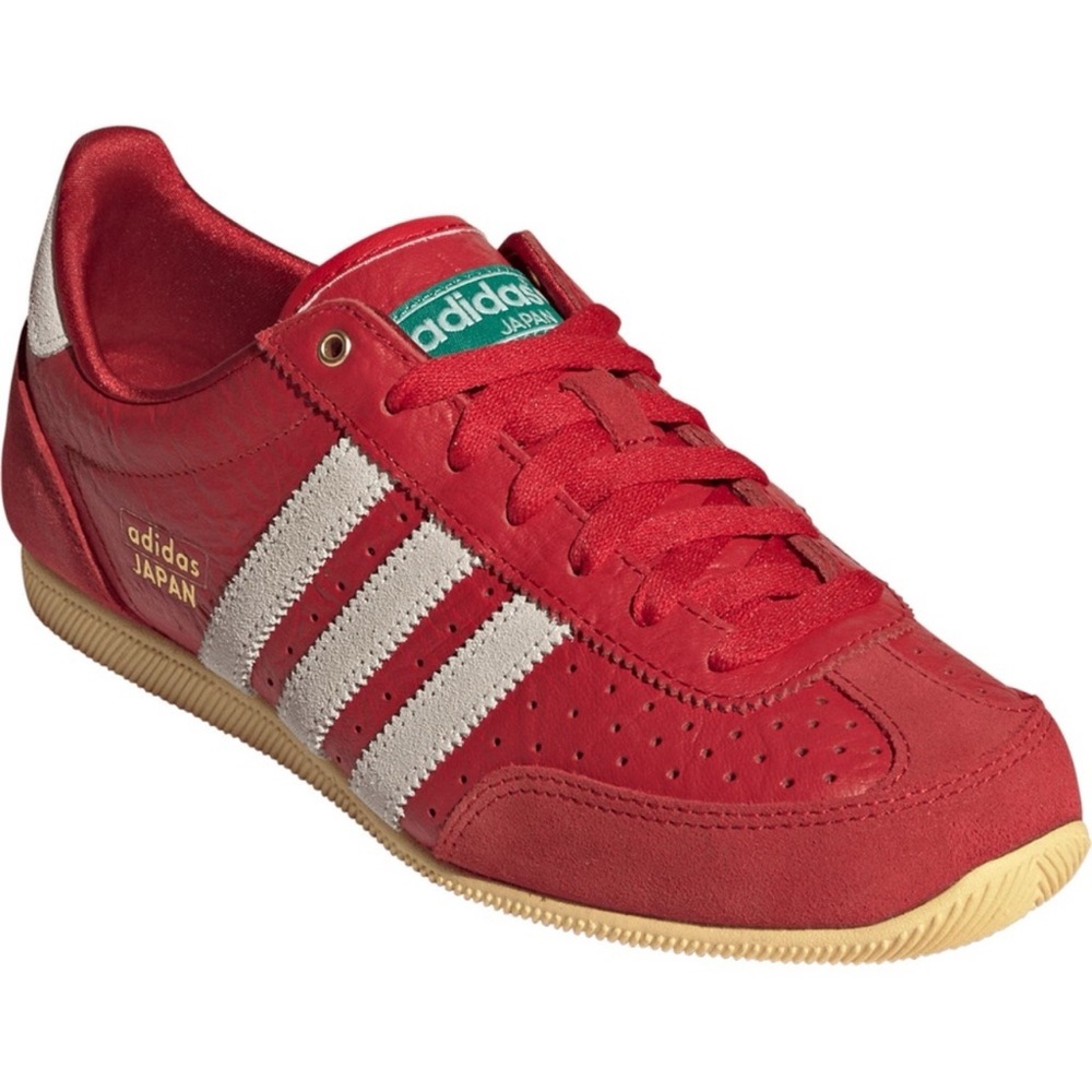 Adidas Red Trainers with White Accents
